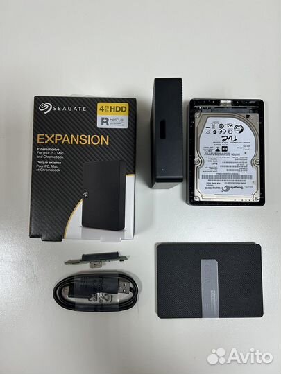 Бокс коробка от hdd Seagate 4tb 2,5