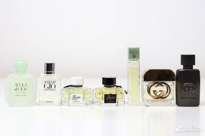 3 ч. Миниатюры парфюмерии Gucci Givenchy Paco и др