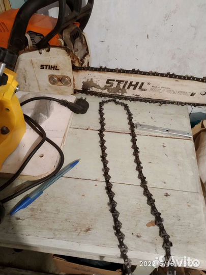 Заточка цепей для бензопил