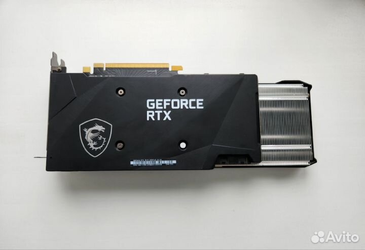 RTX 3070 MSI 3X видеокарта мощная