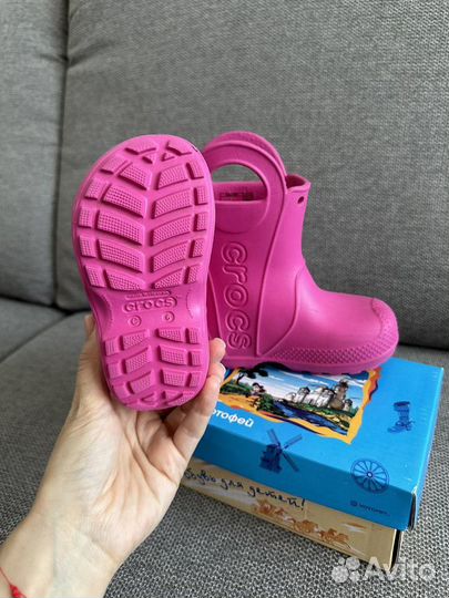 Crocs сапоги детские