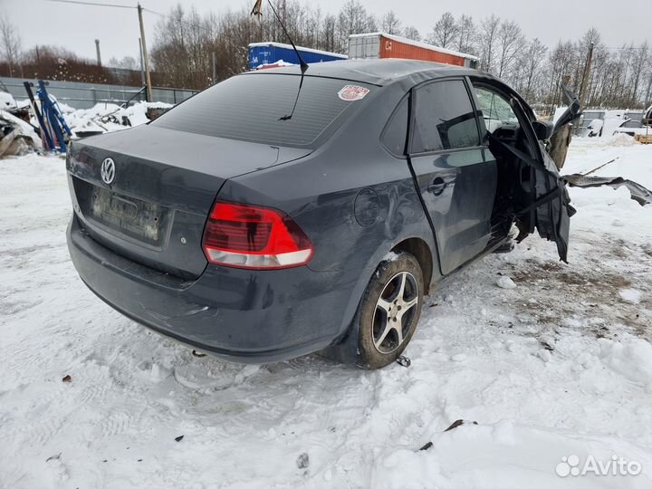 Vw Polo Sedan 1.6 CFN МКПП MAB серый LI7F в разбор