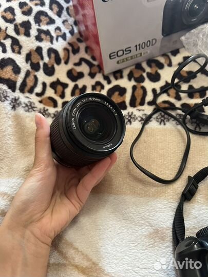 Зеркальный фотоаппарат canon eos 1100d