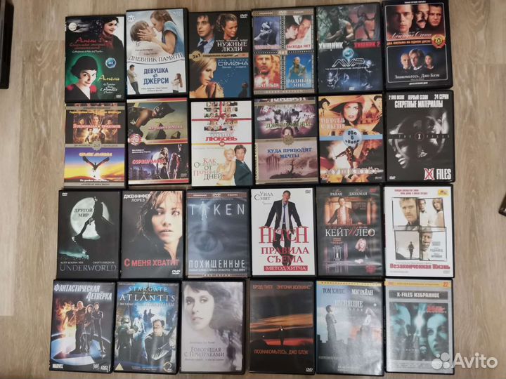 Двд диски с фильмами