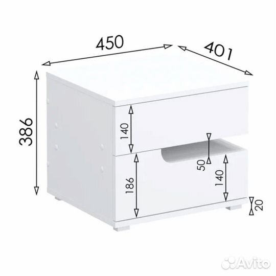 Тумба прикроватная