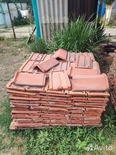 Керамическая черепица бу