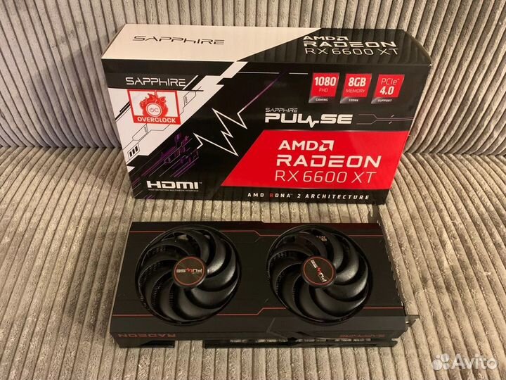Видеокарта Sapphire RX 6600 XT