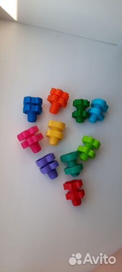 Развивающий конструктор Болты и Гайки