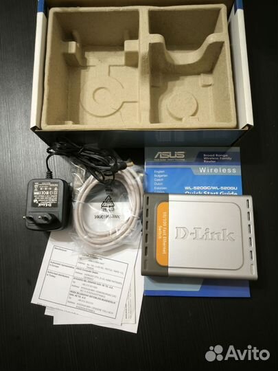 Маршрутизатор asus wl-520gc