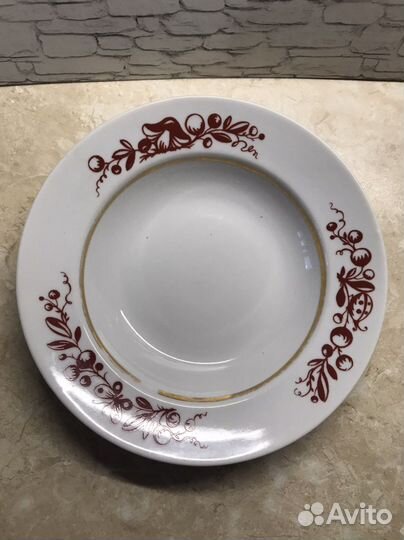 Тарелки керамика СССР