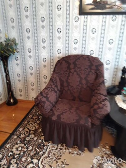 Накидки на диван и кресла, размер евро