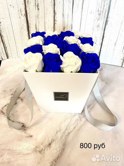 Мыльные розы из пенки цветы букет подарок