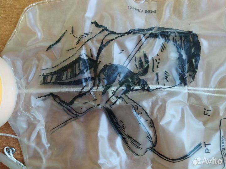 Маска кислородная для гражданской авиации