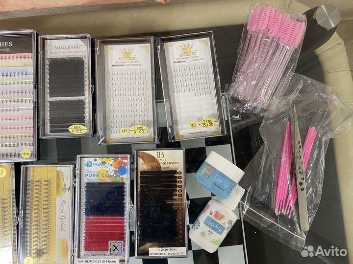 Ресницы для наращивания Набор