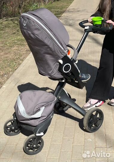 Коляска stokke xplory 3 в 1