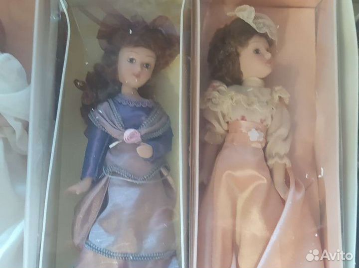 Фарфоровые куколки ручной работы