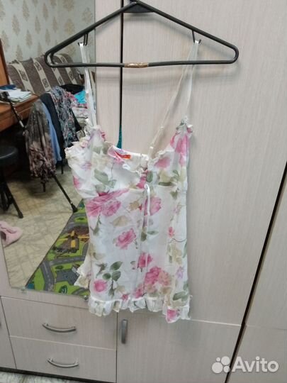 Блузка с топом