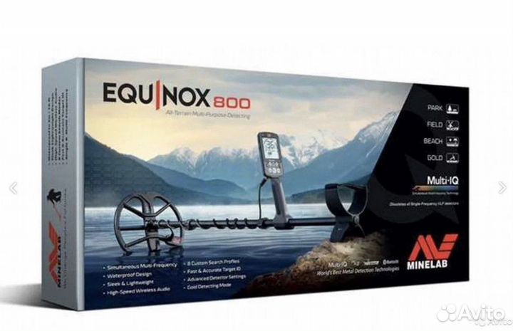 Металлоискатель minelab equinox 800