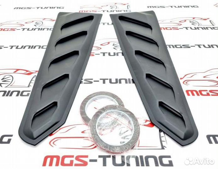 Жабры на заднее стекло Chevrolet Camaro 2016+