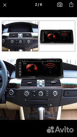 Магнитола Android12 BMW E60 12,3’’