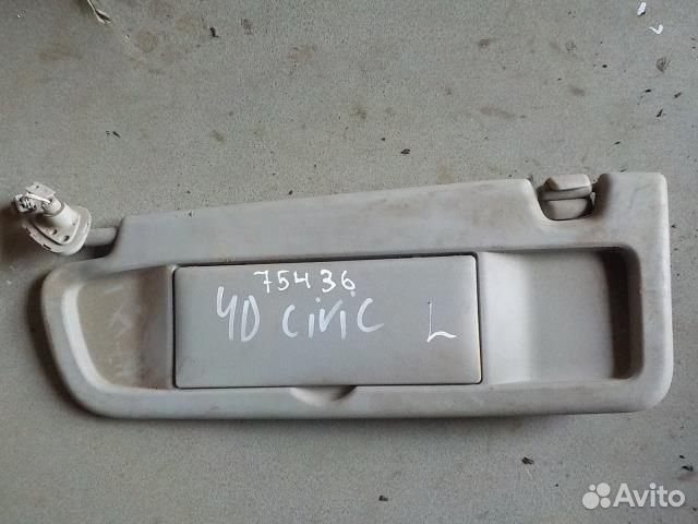 Козырек honda civic 4D левый