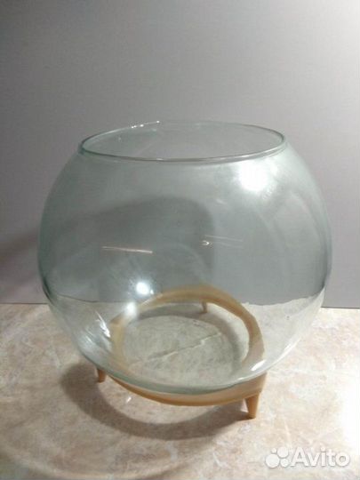 Аквариум круглый СССР 20л