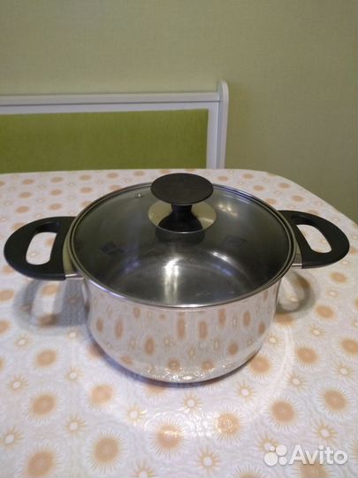 Кастрюля из нержавейки