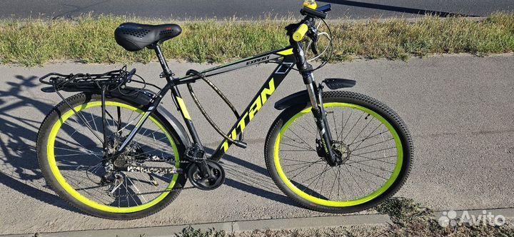 Велосипед горный Titan Expert взрослый 29 рама 21