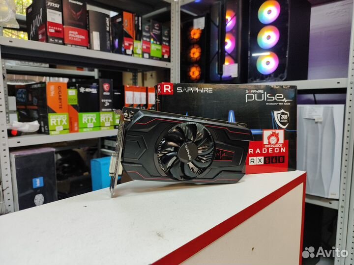 Видеокарта Sapphire RX 560 2GB pulse