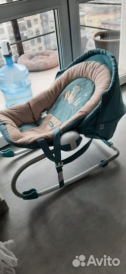 Детские качели шезлонг