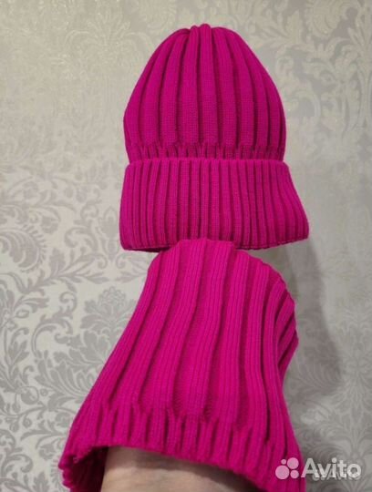 Шапка и снуд женские