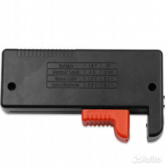 Тестер для аккумуляторов AA/AAA/C/D/9 В/1,5 в