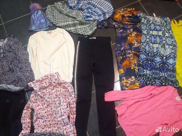Вещи пакетом на девочку 10-12 лет