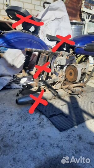 Разбор мотоцикл Урал
