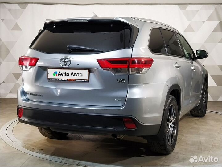 Toyota Highlander 3.5 AT, 2019, 313 781 км