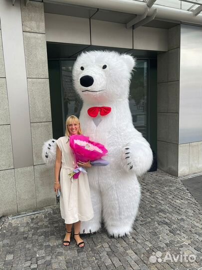 Поздравление белый мишка, тедди, зайка