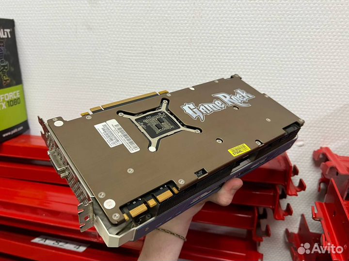 GTX 1080 8GB Palit GameRock / в коробке, на пломбе