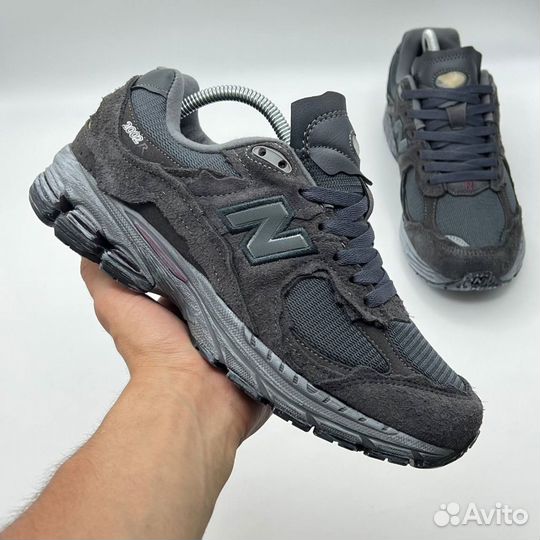 Мощные New Balance 2002R Black обувь