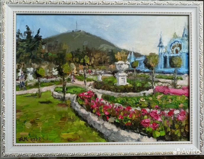 Картина маслом на холсте пейзаж