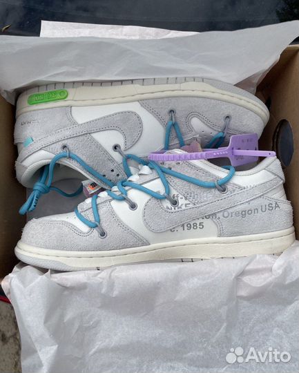 Мужские кроссовки Nike Dunk Low Off White
