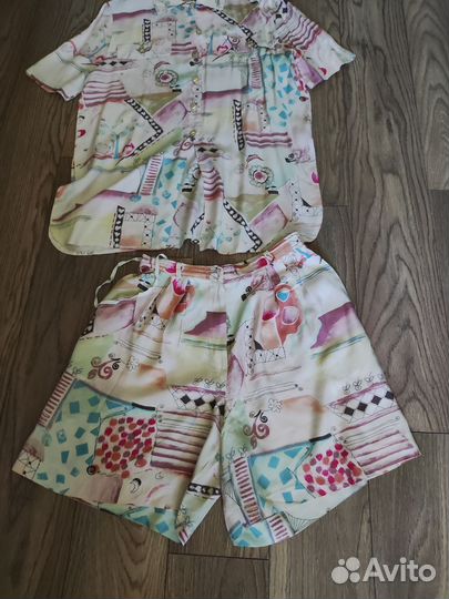 Летний костюм с шортами Р 46