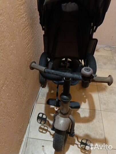 3х колесный велосипед с ручкой