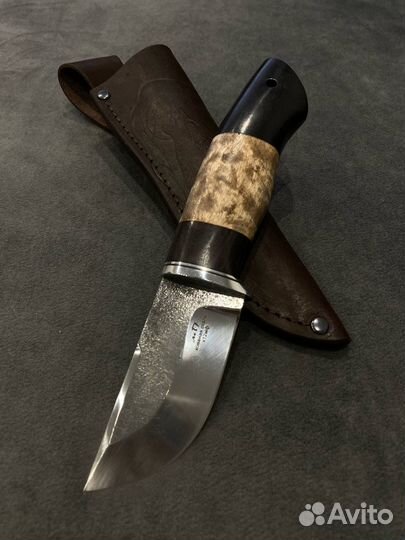 Шкуросъемный нож Бобр (кованный)