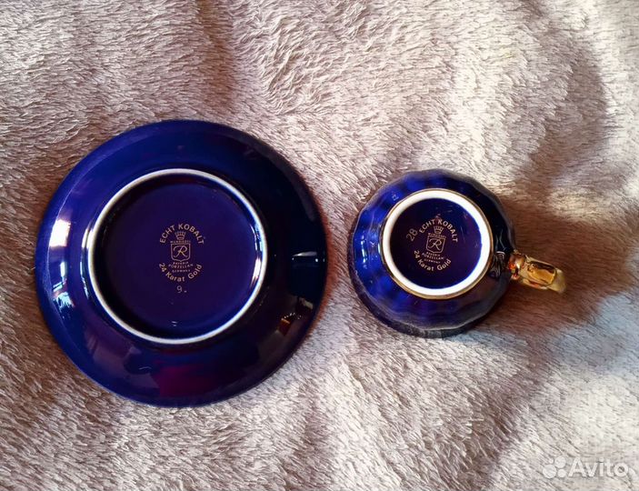 Кофейная пара.Кобальт Karat