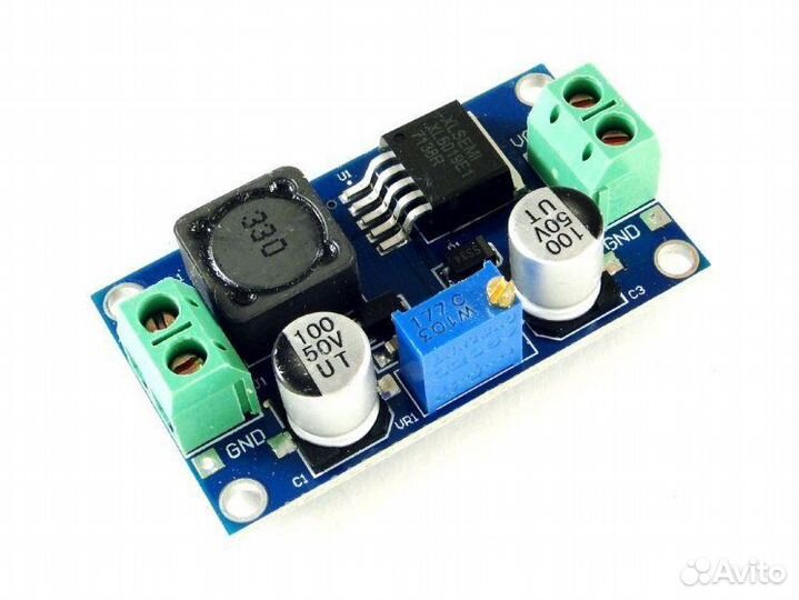 Повышающий импульсный преобразователь питания 5 Ам