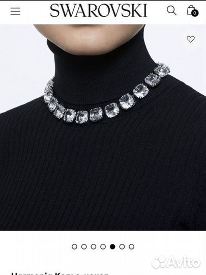 Swarovski чокер