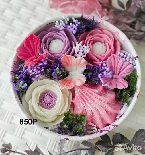 Букеты из мыла