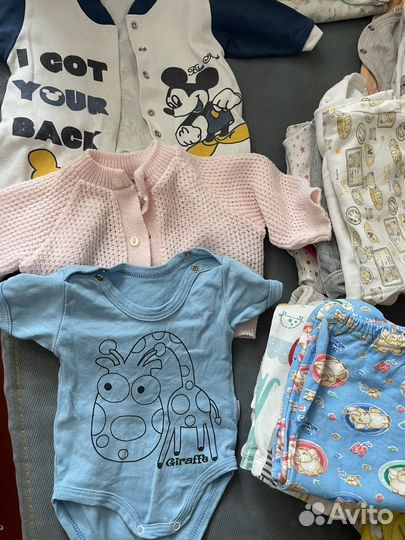 Вещи пакетом на девочку