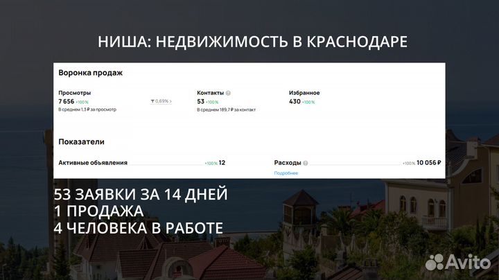 Заявки с Авито на товары и услуги / авитолог