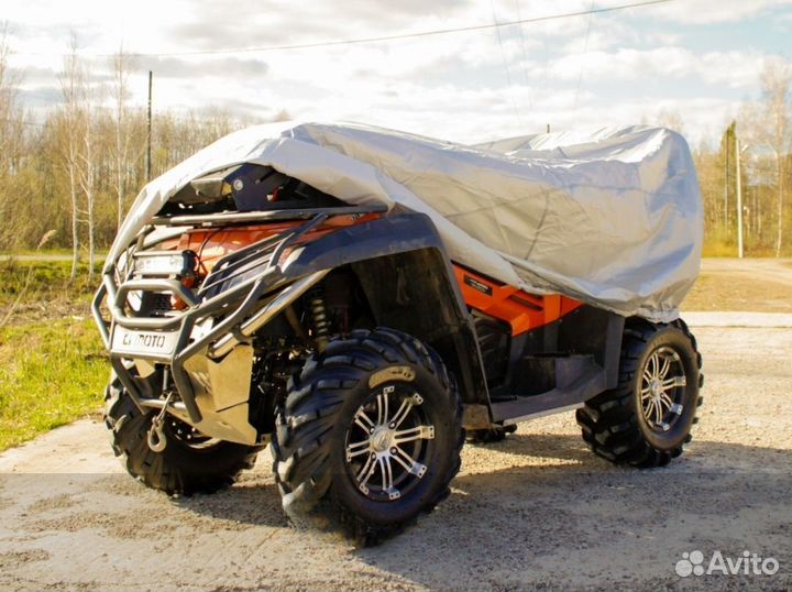 Чехол норма для квадроцикла, укрывной модельный polaris sportsman 800 BIG boss 6*6 forest